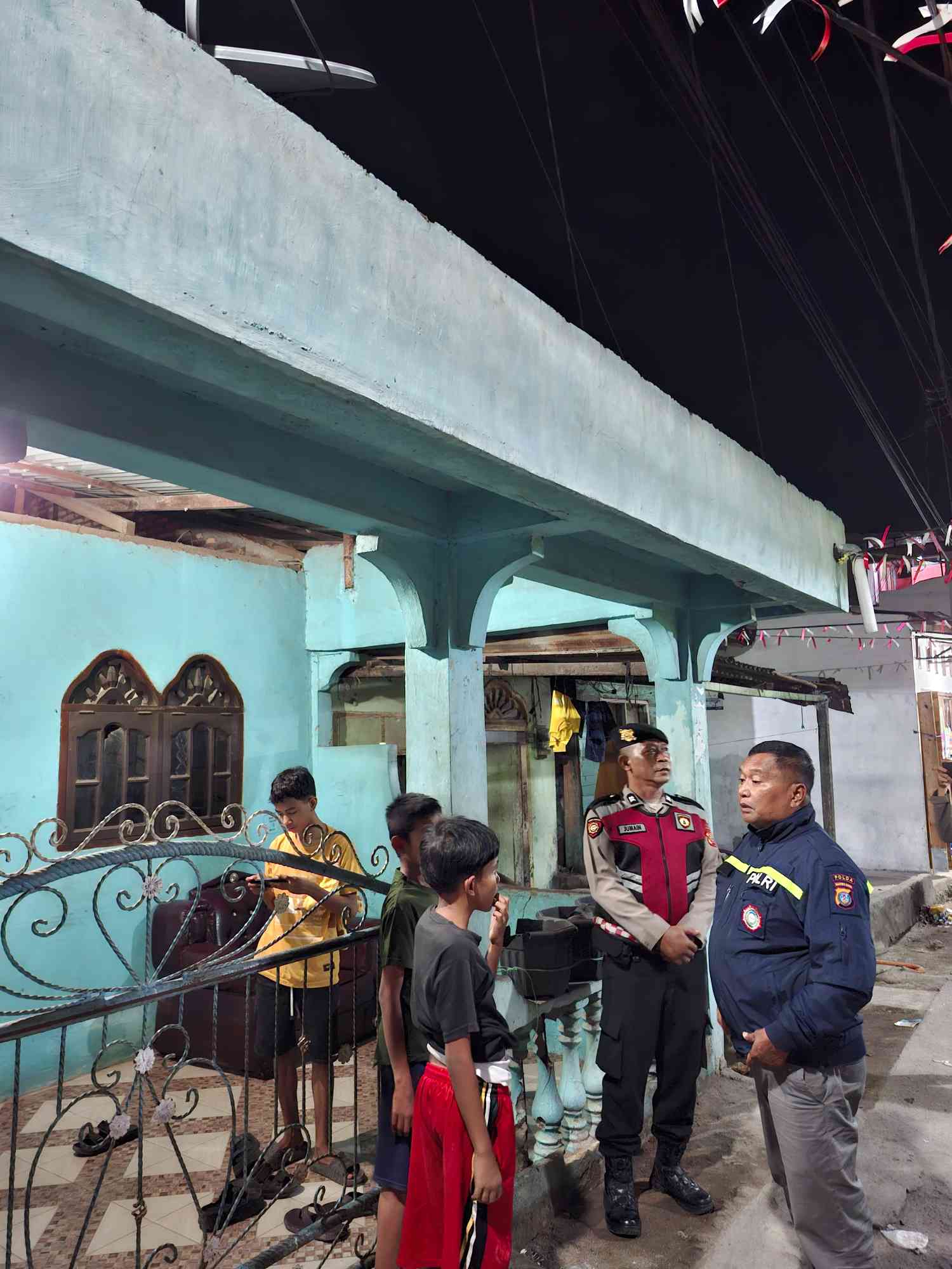 Jaga Keamanan Malam, Polsek Talawi Laksanakan KRYD Patroli di Titik Rawan Tanjung Tiram
