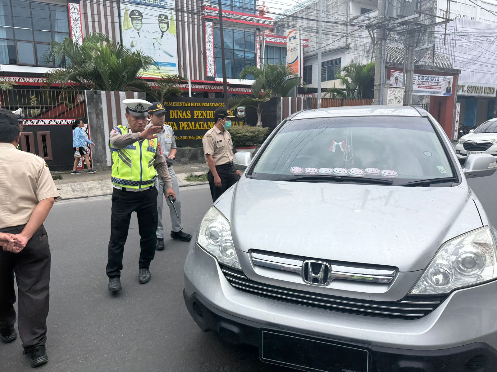 Razia Gabungan Kepatuhan PKB 2026 di Pematangsiantar, 20 Unit Kendaraan Ditegur — Langsung Bayar di Lokasi