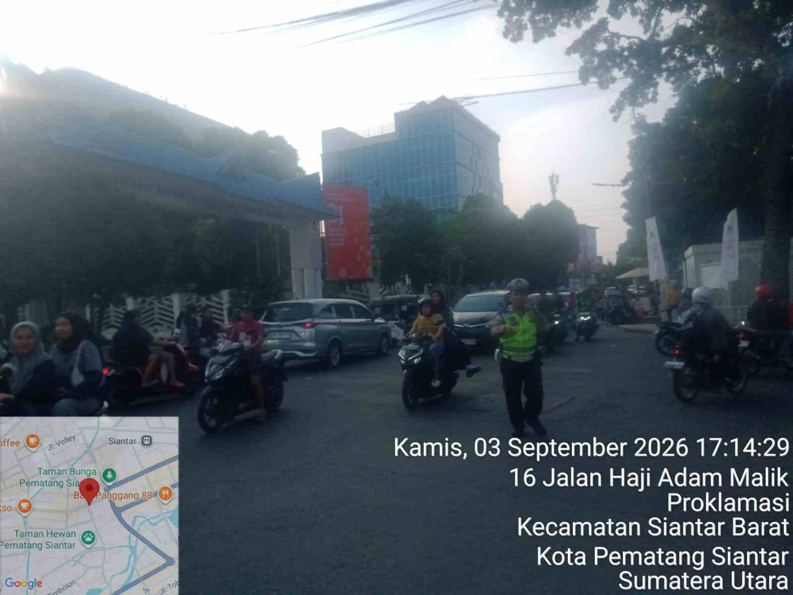 Pos Padat Sore Pematangsiantar: Sat Lantas Sebar Personel di 18 Titik, Jaga Kelancaran Lalu Lintas Jam Pulang Kerja