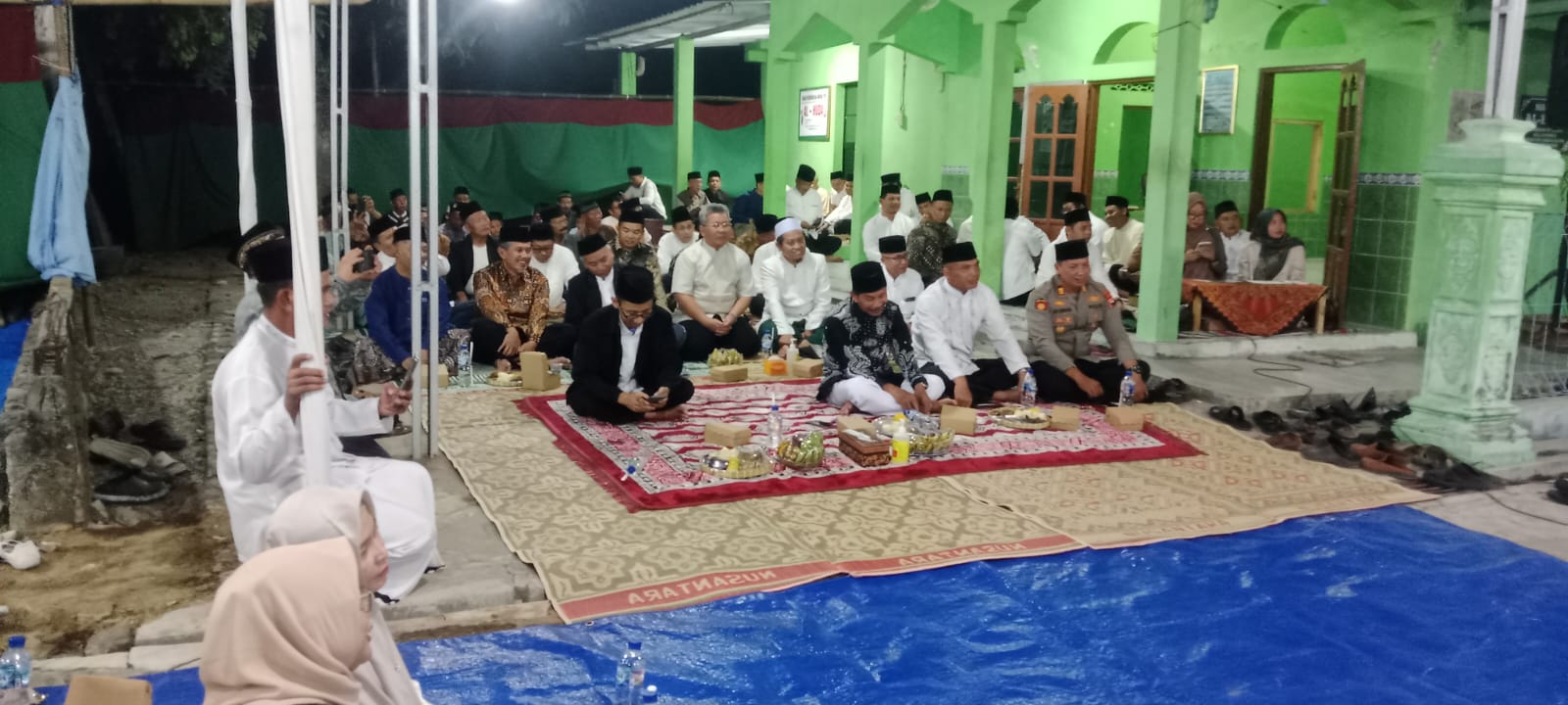 Maulid Nabi di Guworejo, Kasdim Sragen Ajak Warga Perkuat Kepedulian dan Kebersamaan