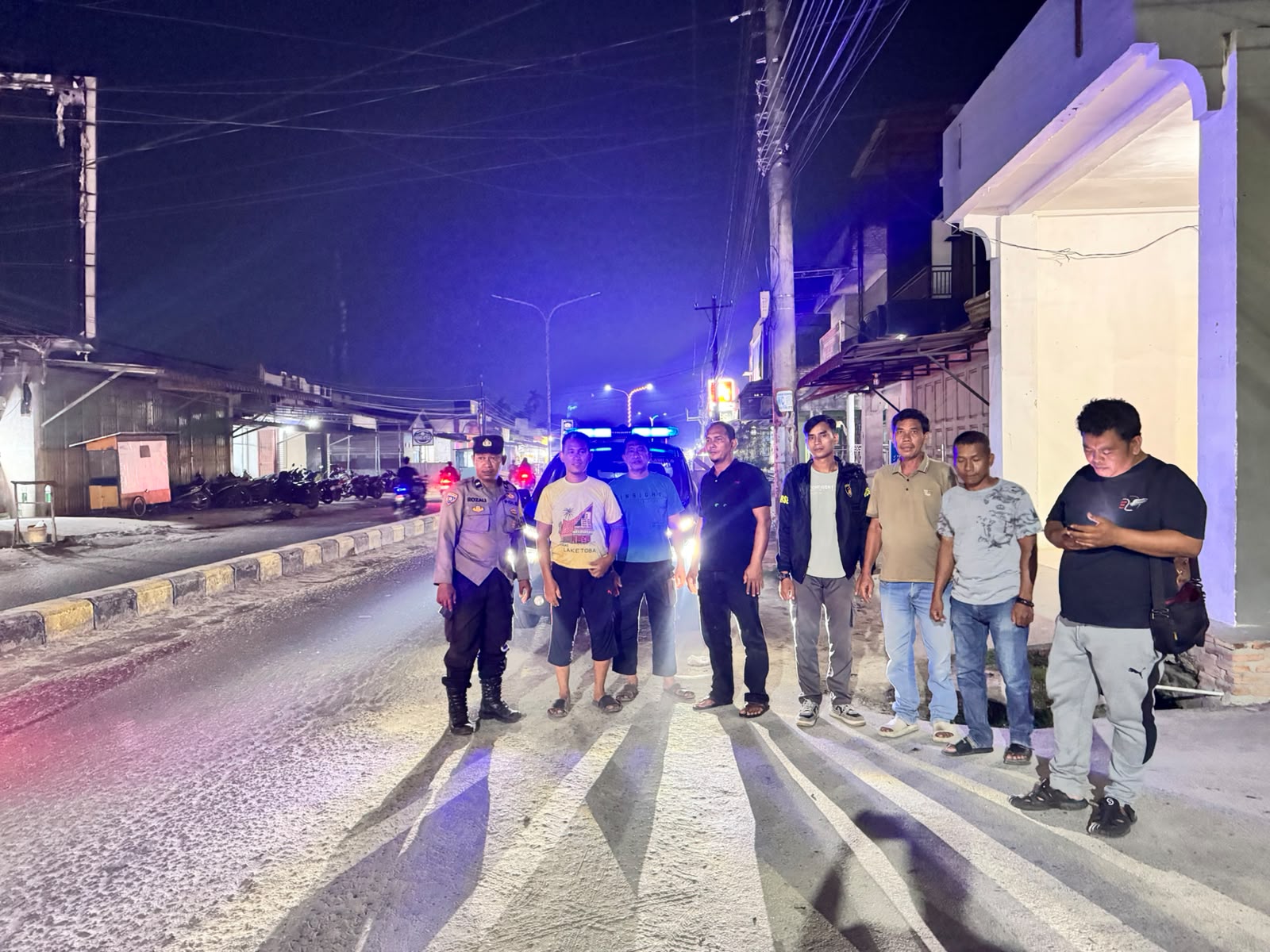 Polsek Talawi Tingkatkan Patroli Malam: Cegah Berbagai Gangguan, Jaga Rasa Aman Warga   