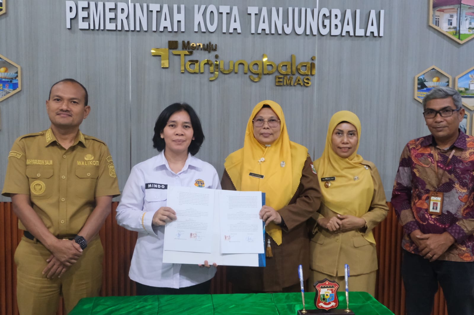 Optimalkan PAD dari Sektor Pajak, Pemko Tanjungbalai Melalui BPKPD Tandatangani MOU dengan Kantor ATR/BPN Tanjungbalai    