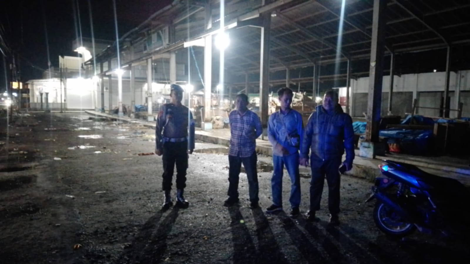 Polsek Talawi Perkuat Patroli Malam, Jaga Keamanan dan Ketertiban Wilayah
