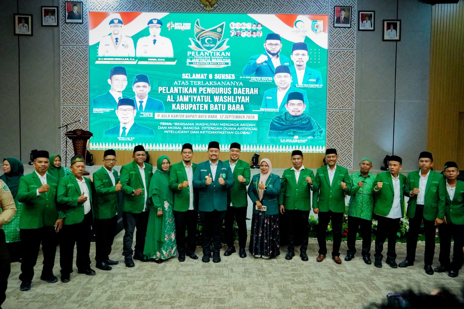 Pelantikan Pengurus PD – Al Washliyah Batu Bara: Serukan Menjaga Akidah dan Moral di Era AI