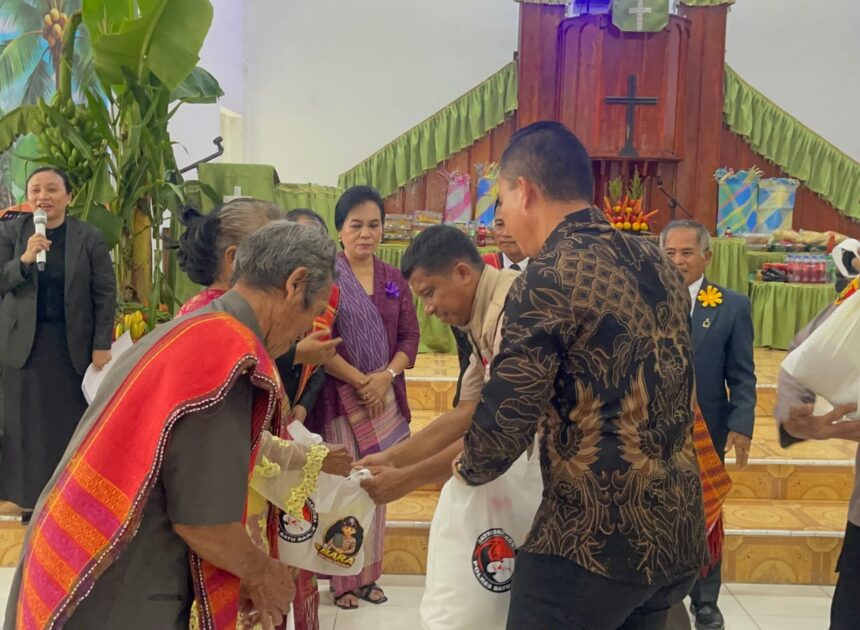 Satresnarkoba Polres Batu Bara Gelar Minggu Kasih: Bagi Sembako & Edukasi Bahaya Narkoba di Lingkungan Umat Beragama