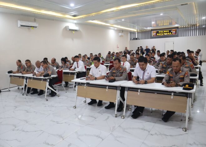 Polres Batu Bara Launching Aplikasi SI BARA, Perkuat Pelayanan Publik Berbasis Teknologi