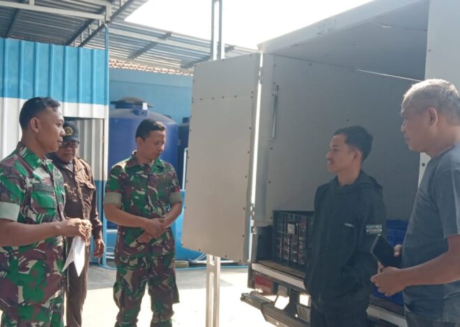 Babinsa Blangu Kawal MBG, Pastikan Makanan Bergizi Sampai ke Penerima   