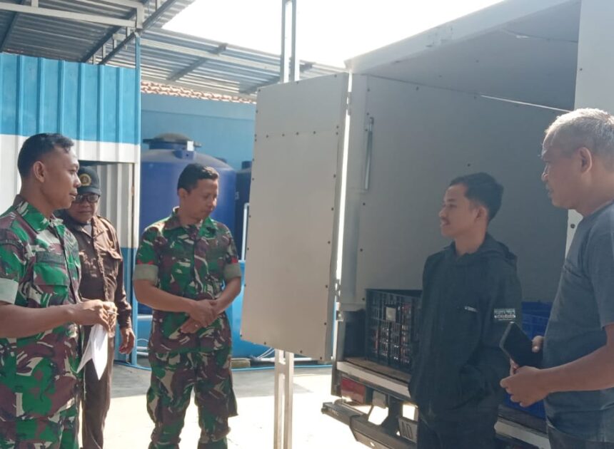 Babinsa Blangu Kawal MBG, Pastikan Makanan Bergizi Sampai ke Penerima   