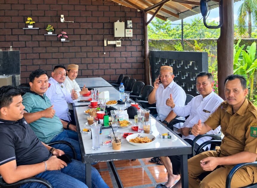 Ketua DPD GM.Pujakesuma Langkat Rinaldi Pimpin Rapat Persiapan Pelantikan Bersama MPO Tumiran Noel