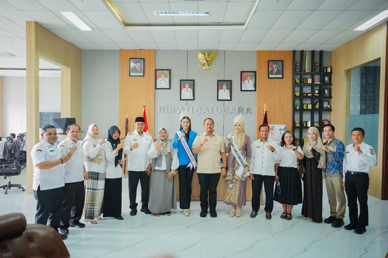 Bupati Batu Bara Dukung Putri Hijabfluencer dan Miss Youth Sumatera Utara 2026
