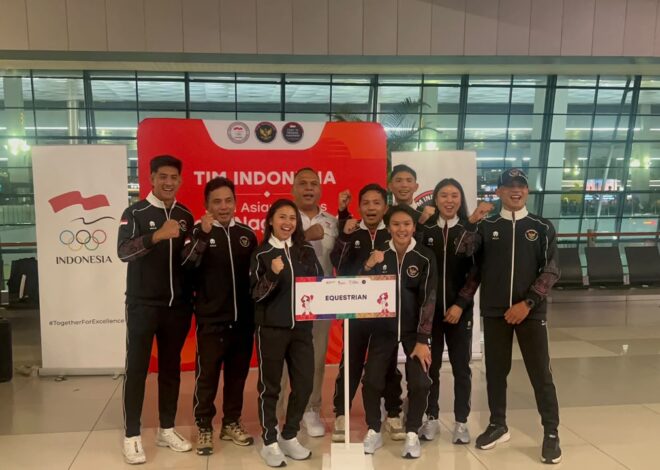 Anggota Detasemen Turangga Polri Perkuat Tim Nasional Berkuda Indonesia di Asian Games Jepang