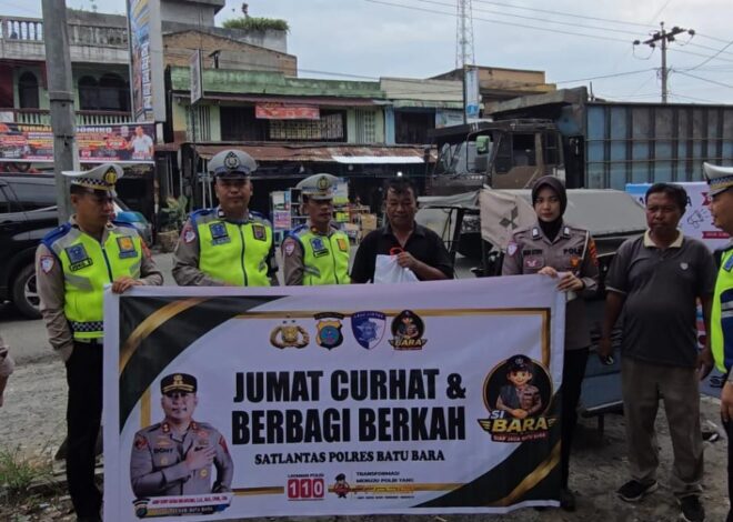 Polres Batu Bara Gelar Jumat Berkah, Salurkan Bantuan dan Perkuat Kepedulian kepada Masyarakat