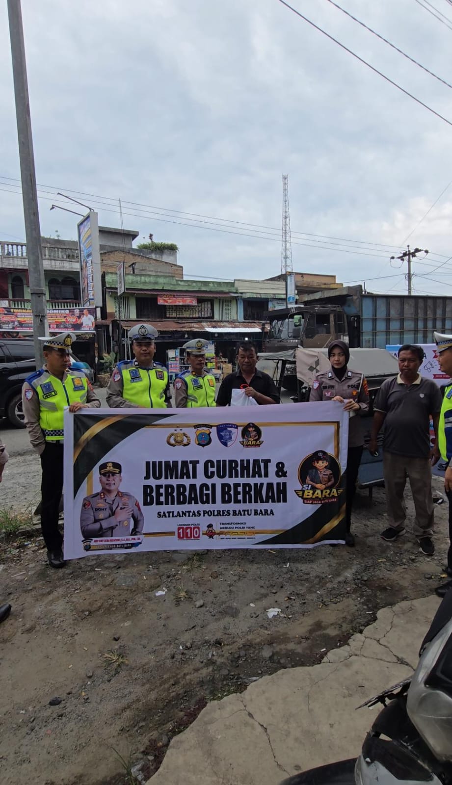 Polres Batu Bara Gelar Jumat Berkah, Salurkan Bantuan dan Perkuat Kepedulian kepada Masyarakat