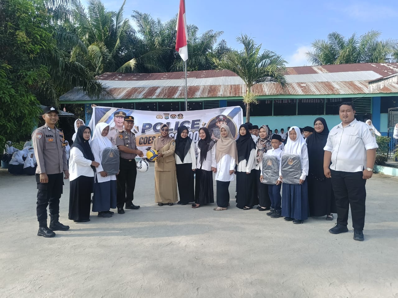 Polres Batu Bara Gelar Police Go To School Serentak di 19 Sekolah