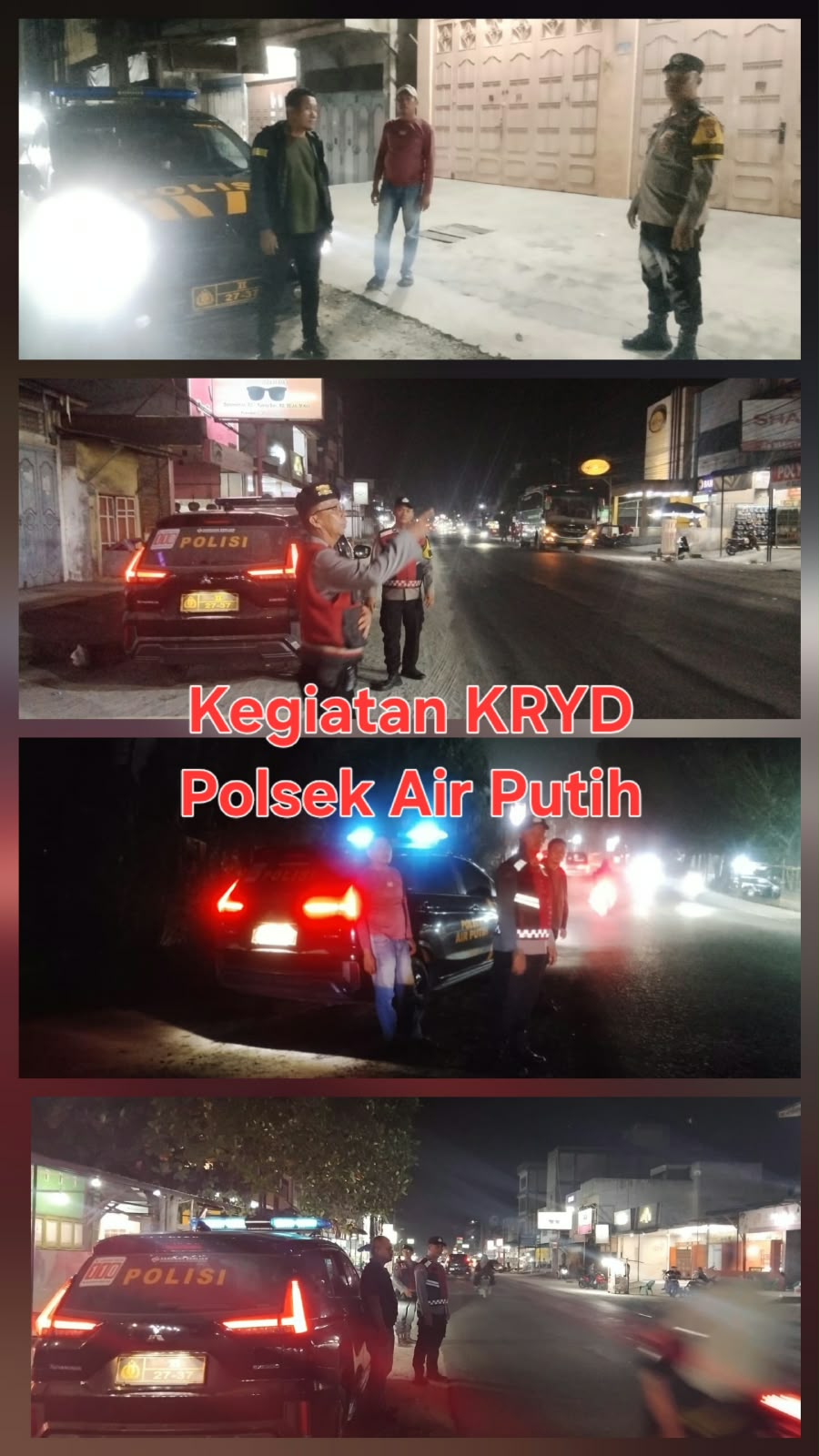 Polres Batu Bara Intensifkan Patroli KRYD Antisipasi Balap Liar dan Gangguan Kamtibmas