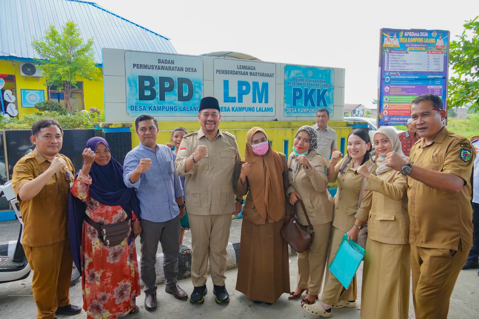 Bupati Batu Bara Hadirkan Pelayanan Terpadu Melalui Program BERLAYAR di Kecamatan Tanjung Tiram   