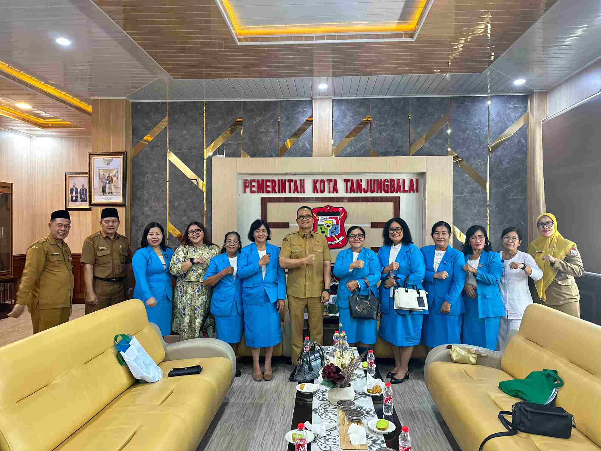 Wakil Wali Kota Fadly Abdina Terima Audiensi DPC PWKI Tanjungbalai    
