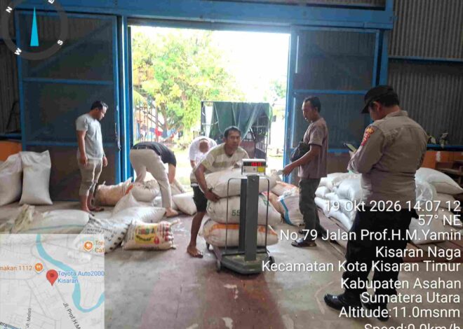 Polres Batu Bara Kembali Salurkan 1,609 Ton Jagung ke Bulog Asahan.