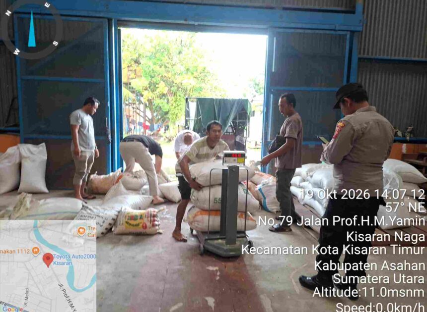 Polres Batu Bara Kembali Salurkan 1,609 Ton Jagung ke Bulog Asahan.