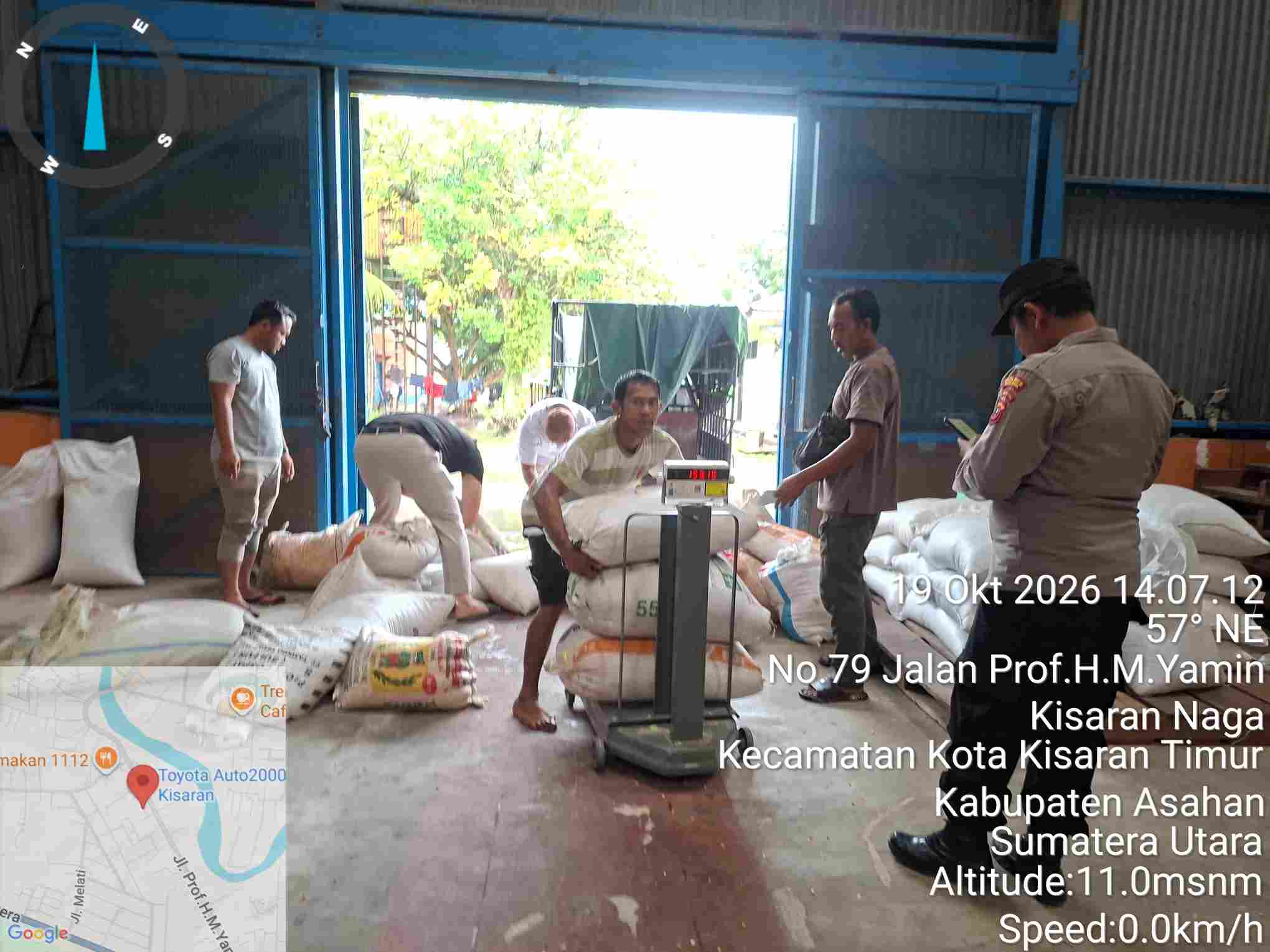 Polres Batu Bara Kembali Salurkan 1,609 Ton Jagung ke Bulog Asahan.