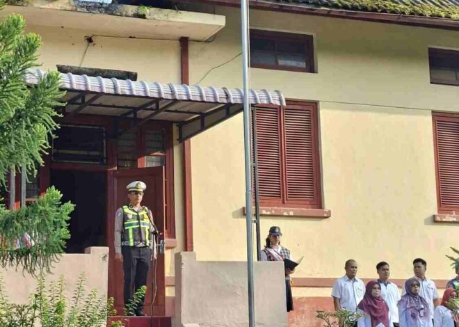 Police Goes to School: Sat Lantas Polres Pematangsiantar Beri Edukasi Keselamatan dan Pencegahan Narkoba ke Siswa SMP Taman Asuhan