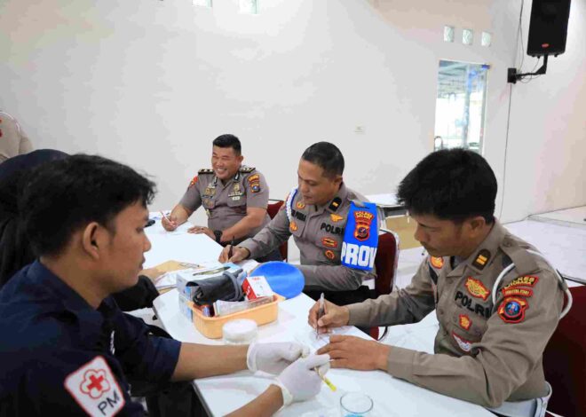 Peringati Hari Jadi ke-75 Humas Polri, Polres Batu Bara Gelar Donor Darah Hasilkan 25 Kantong Darah
