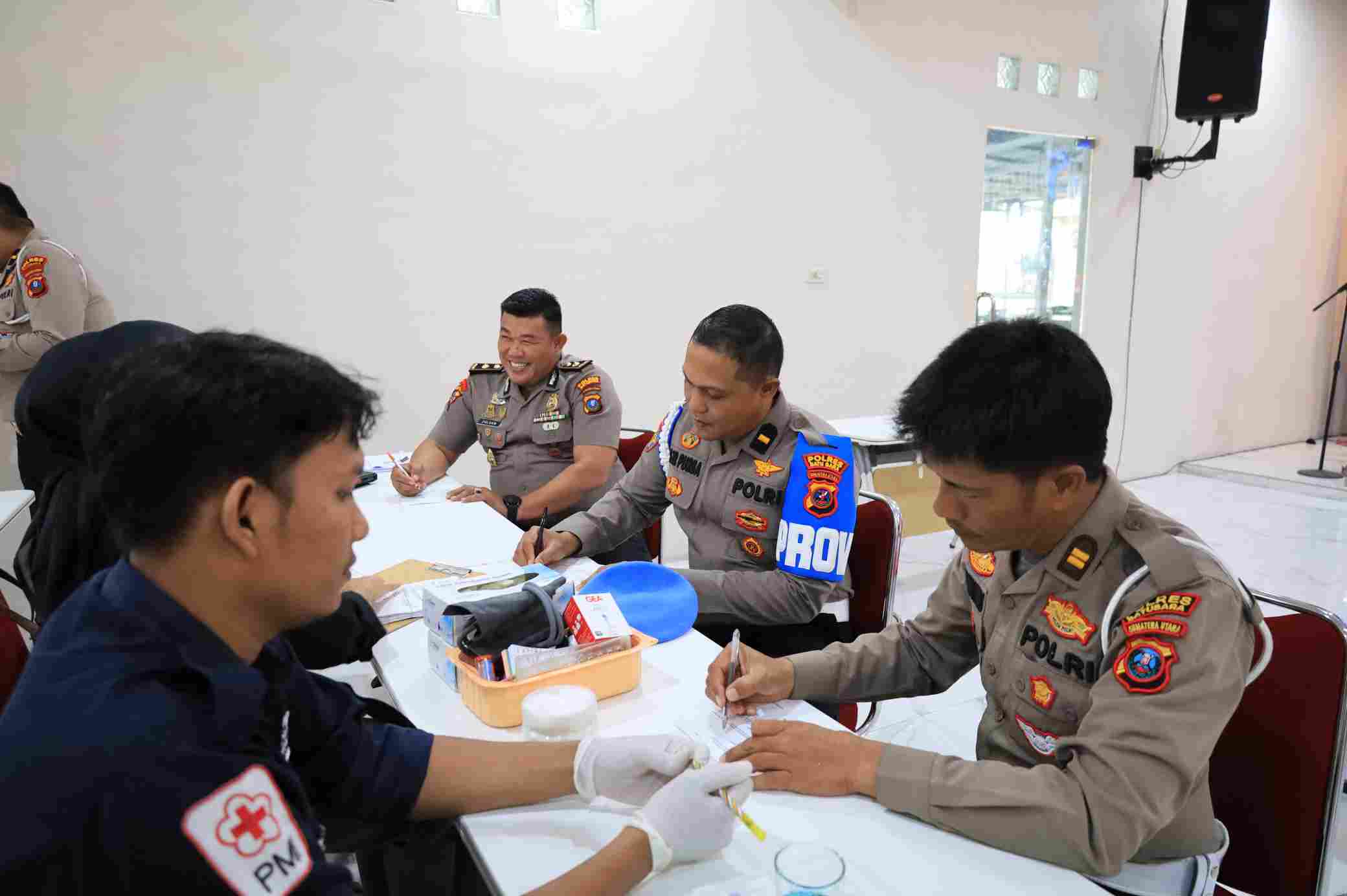 Peringati Hari Jadi ke-75 Humas Polri, Polres Batu Bara Gelar Donor Darah Hasilkan 25 Kantong Darah