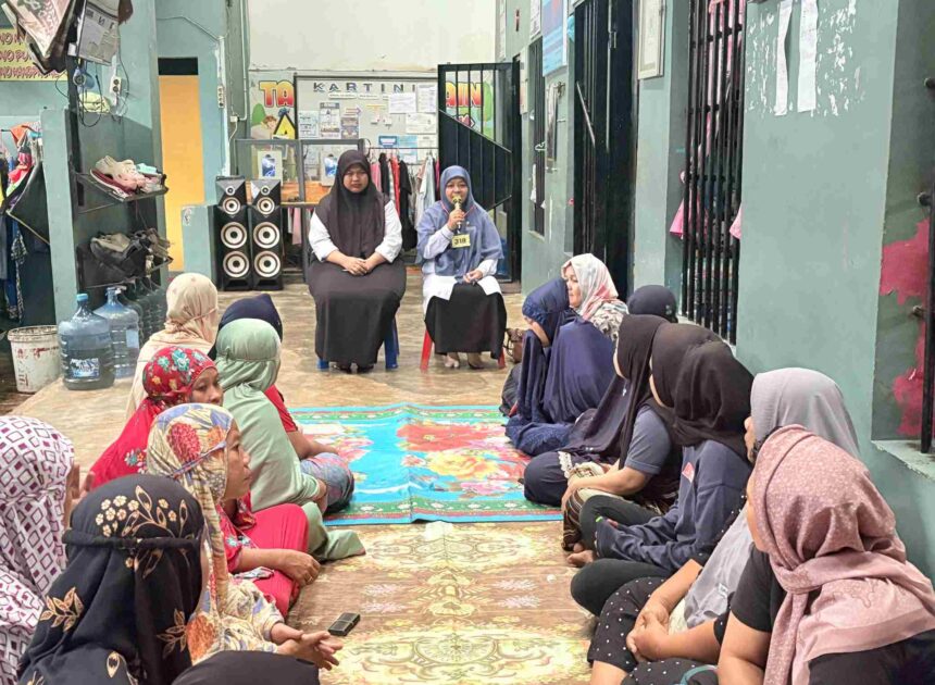 PERKUAT MENTAL DAN SPIRITUAL WBP WANITA, LAPAS LABUHAN RUKU GELAR TAUSIYAH KEAGAMAAN BERSAMA USTADZAH DARI KEMENAG