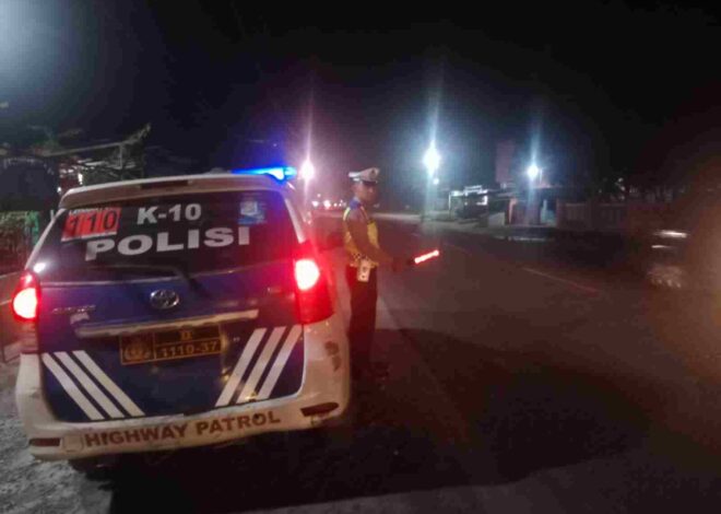 Polres Batu Bara Gelar Patroli KRYD, Antisipasi Balap Liar hingga Kejahatan Jalanan