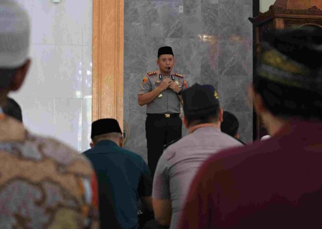 Kapolres Batu Bara Gelar Jumat Keliling, Pererat Silaturahmi dan Sampaikan Pesan Kamtibmas   