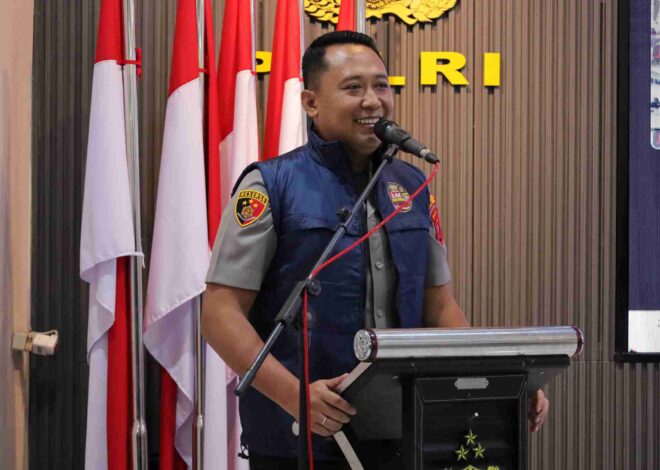 Polres Batu Bara Ikuti Deklarasi “Polisi Bersama Masyarakat Tolak Narkoba”, Dukung Pemberantasan Narkotika   