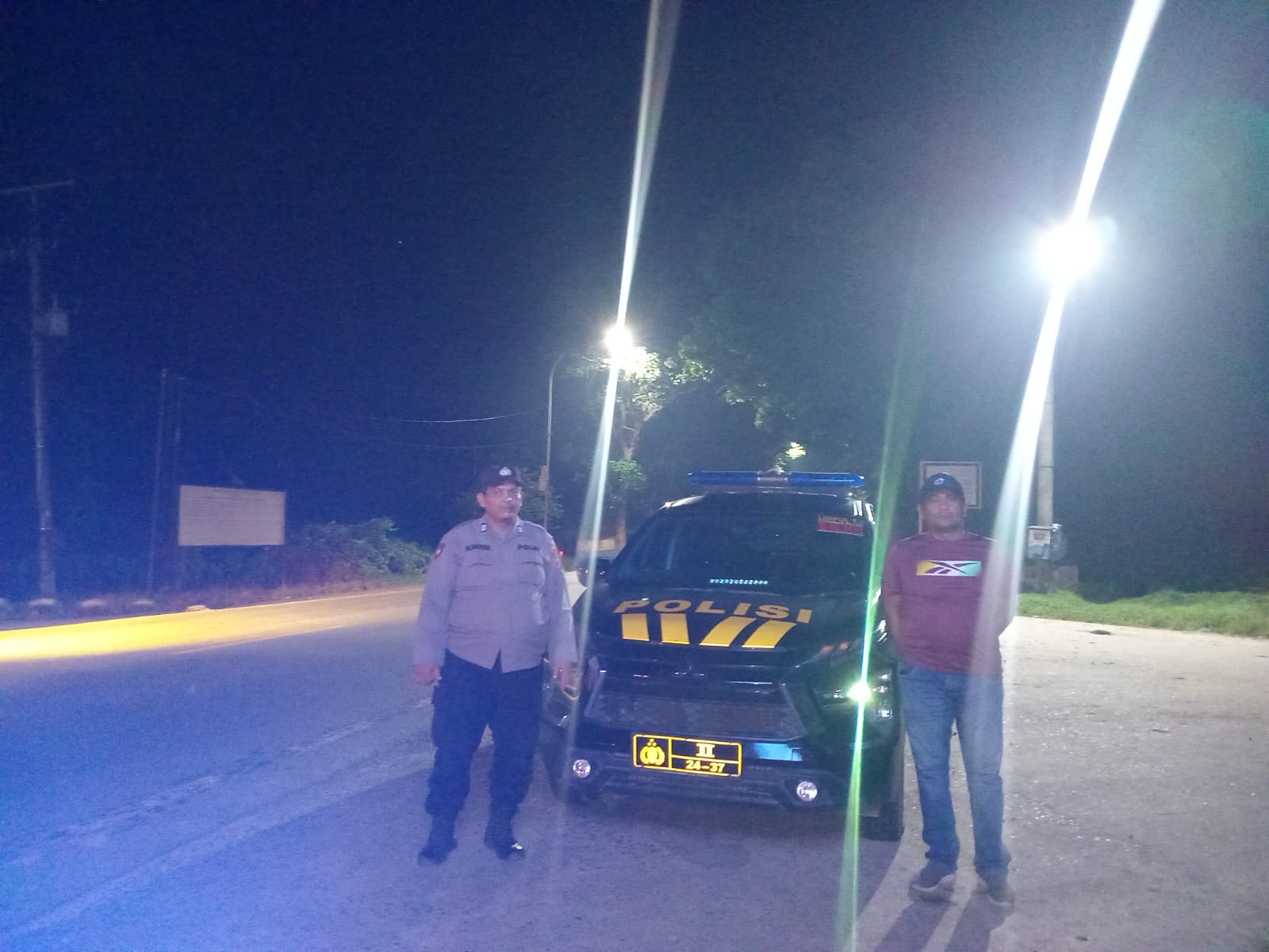 Polres Batu Bara Intensifkan Patroli Malam, Antisipasi 3C, Begal, Tawuran dan Balap Liar