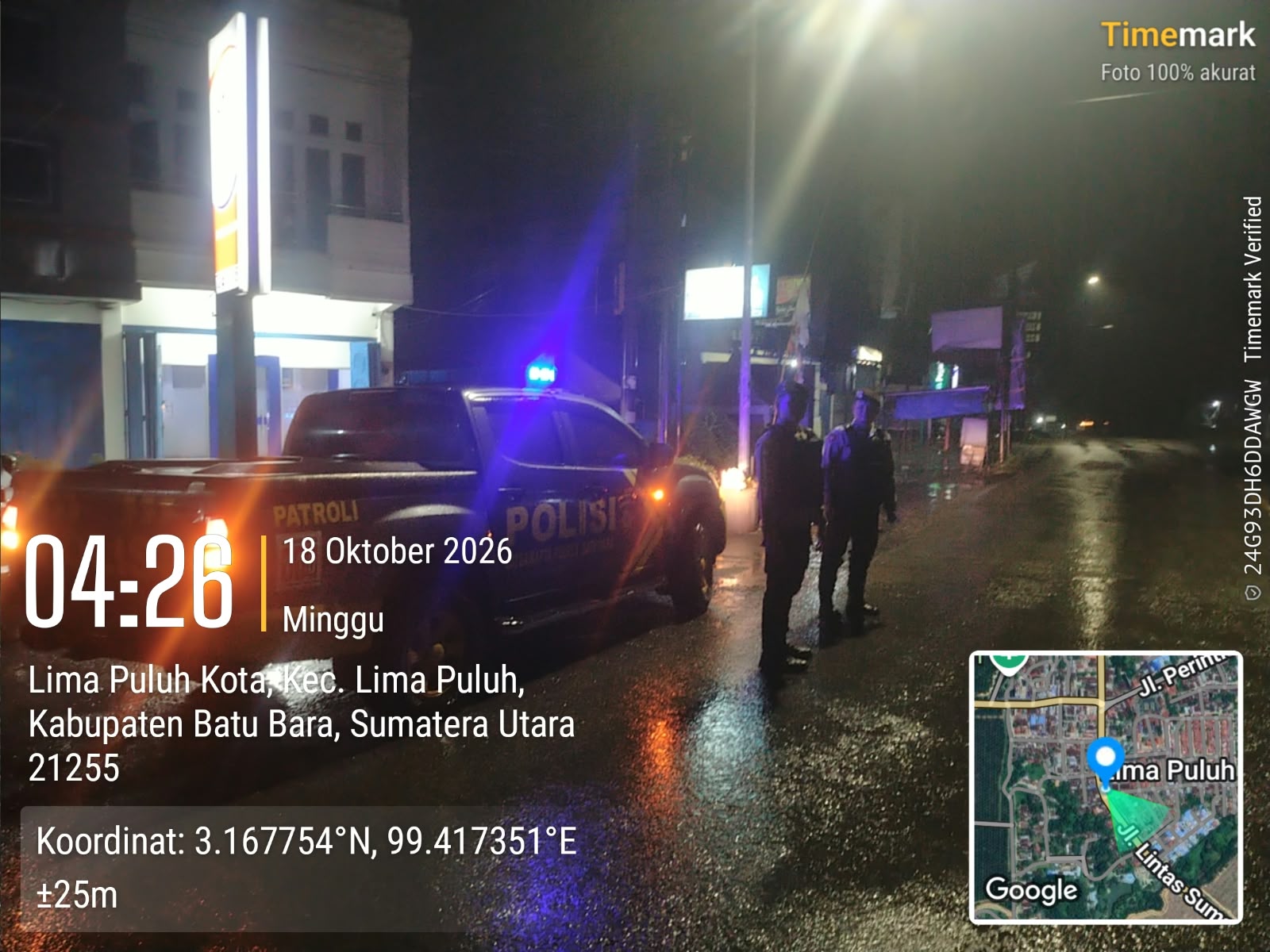 Polres Batu Bara Intensifkan Patroli KRYD, Antisipasi Balap Liar dan Kejahatan Jalanan