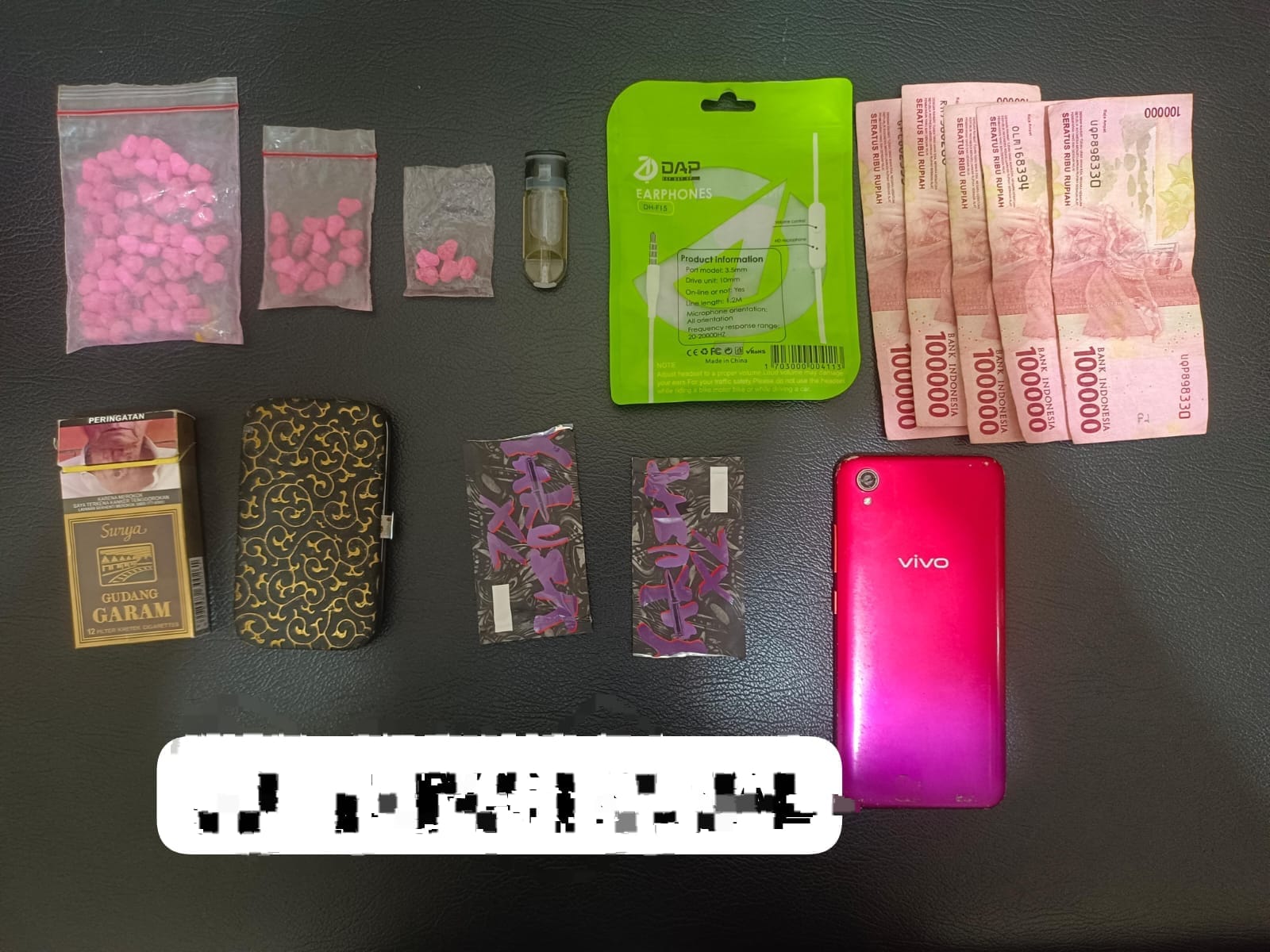 Satresnarkoba Polres Batu Bara Amankan Pria 43 Tahun, Sita 80 Butir Pil Ekstasi dan Vape Getar