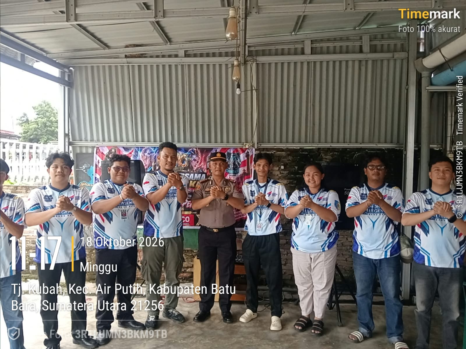 Polsek Air Putih Bersama ESI Batu Bara Buka Turnamen Mobile Legends Sambut Hari Sumpah Pemuda 2026   