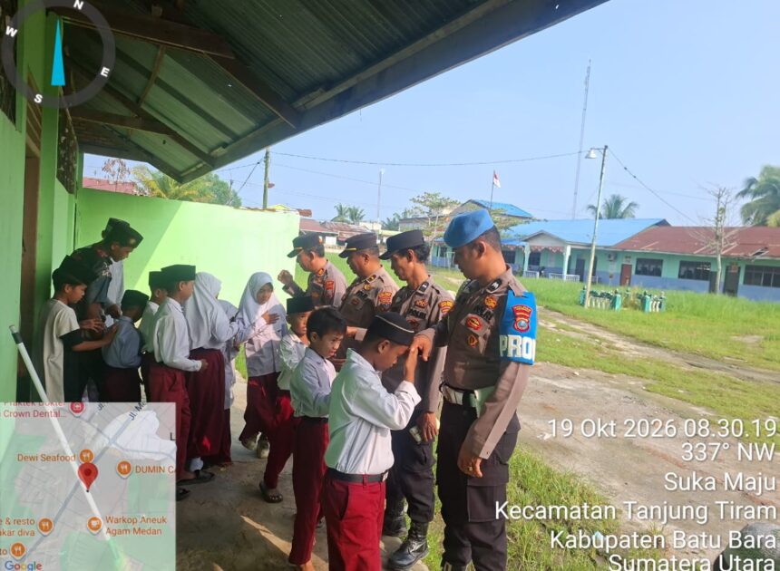 Polres Batu Bara Gelar Police Go To School Serentak di Lima Sekolah, Edukasi Pelajar tentang Bahaya Narkoba hingga Kenakalan Remaja