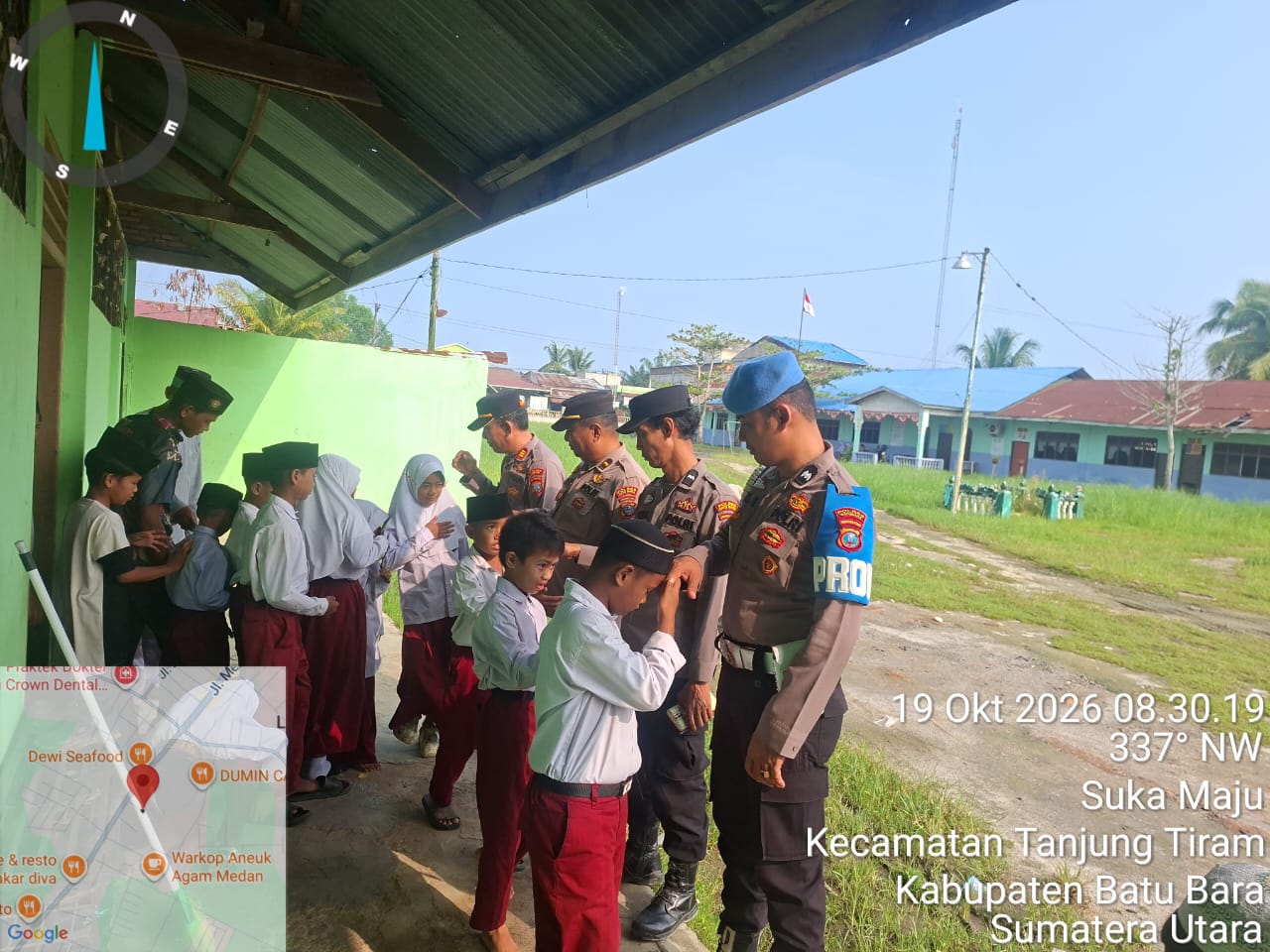 Polres Batu Bara Gelar Police Go To School Serentak di Lima Sekolah, Edukasi Pelajar tentang Bahaya Narkoba hingga Kenakalan Remaja