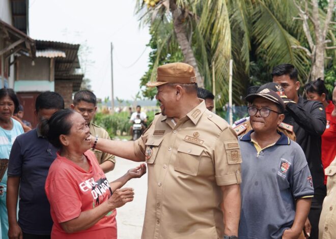 Tinjau Irigasi dan Jalan Desa, Bupati Baharuddin Pastikan Kebutuhan Masyarakat Jadi Perhatian