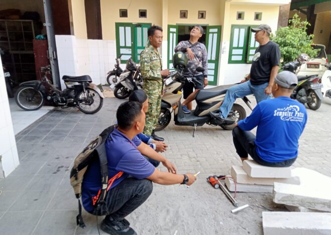 Babinsa Plupuh Ajak Pemuda Sragen Jadi Prajurit TNI AD, Generasi Muda Diajak Siapkan Diri   