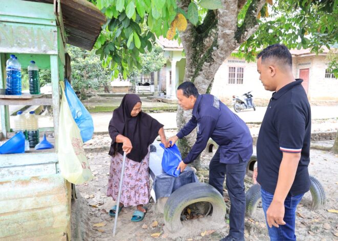 Peringati Hari Jadi ke-75 Humas Polri, Polres Batu Bara Salurkan 10 Paket Sembako kepada Masyarakat