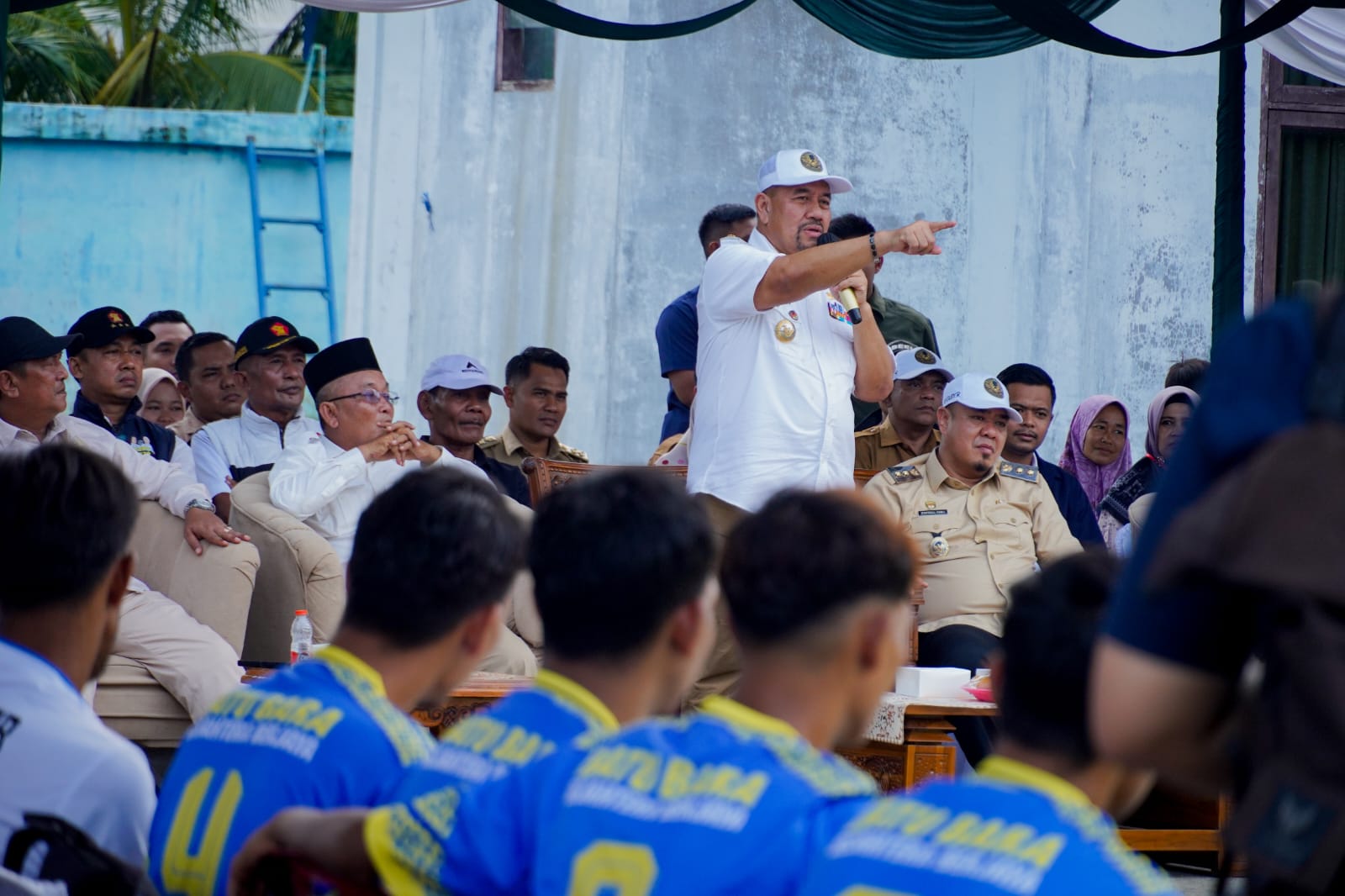 Buka Turnamen Sepak Takraw Reguder Cup 2026, Bupati Baharuddin Dorong Pengembangan Olahraga dan Pencegahan Narkoba