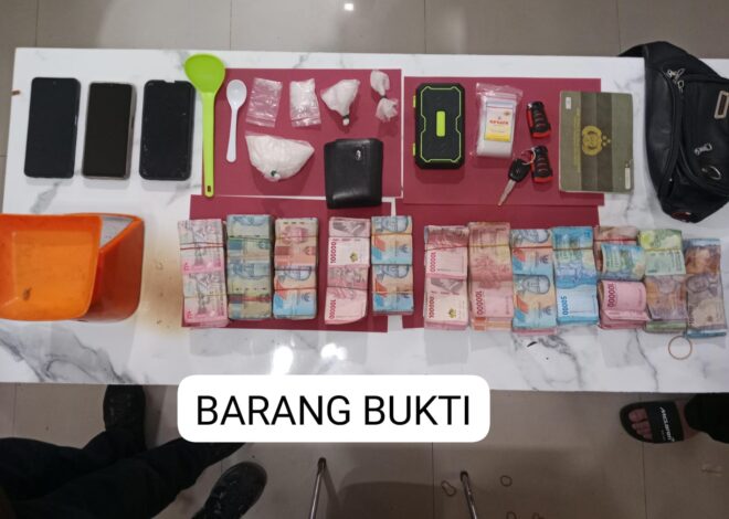 Polres Batu Bara Ungkap Kasus Narkoba dalam Operasi Sarang Narkoba, Dua Pria Diamankan dan Sita 111 Gram Sabu   