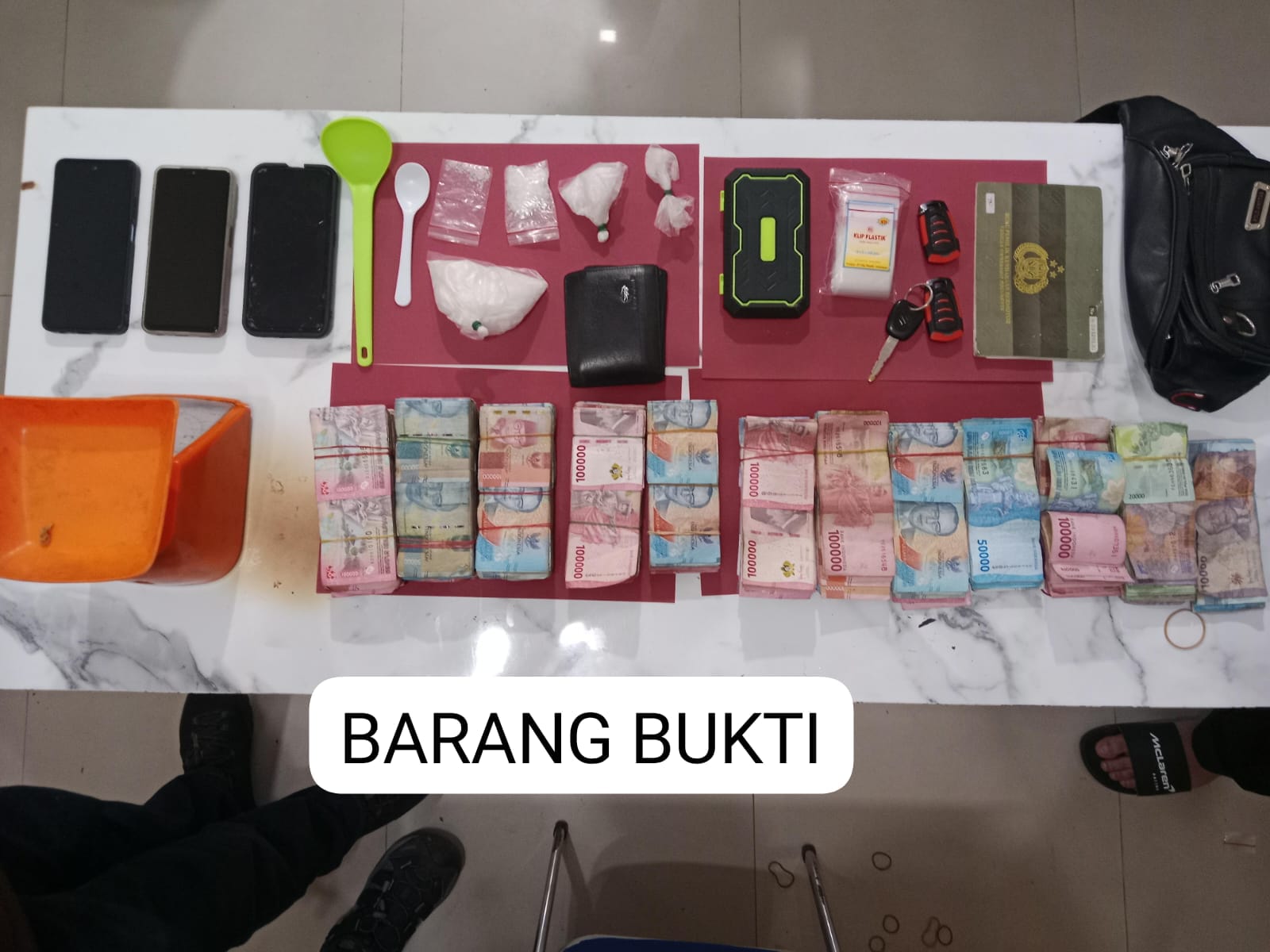 Polres Batu Bara Ungkap Kasus Narkoba dalam Operasi Sarang Narkoba, Dua Pria Diamankan dan Sita 111 Gram Sabu   