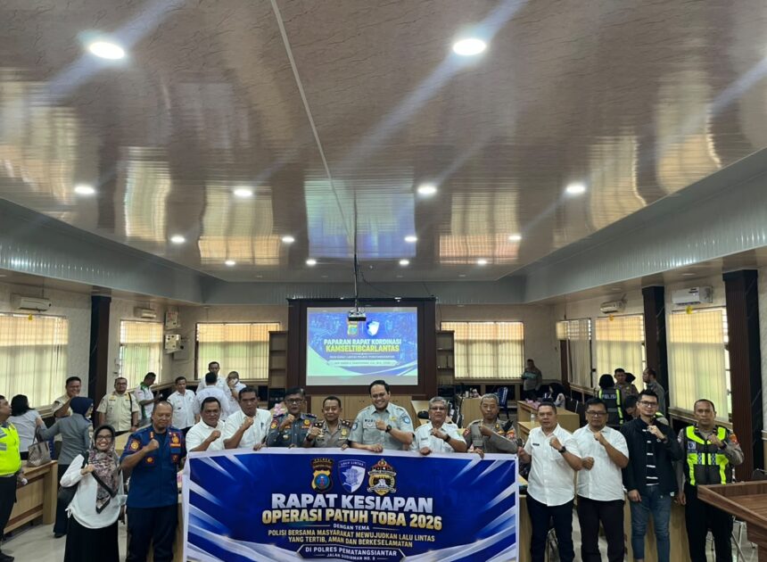 Jelang Ops Patuh dan Lilin Toba 2026, Polres Pematangsiantar Gelar Forum Lalin, Soroti Kemacetan Pasar Horas dan Odong-odong   