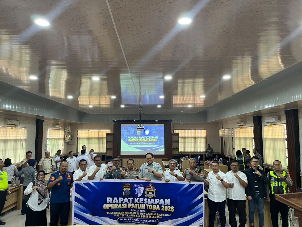 Jelang Ops Patuh dan Lilin Toba 2026, Polres Pematangsiantar Gelar Forum Lalin, Soroti Kemacetan Pasar Horas dan Odong-odong   