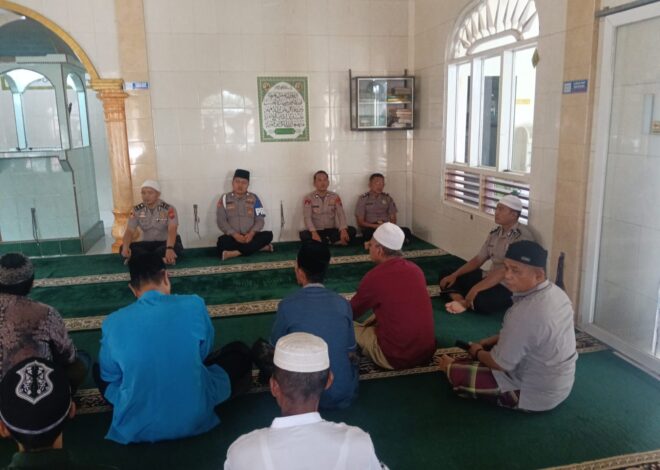 Polres Batu Bara Gelar Jumat Keliling di Lima Masjid, Pererat Silaturahmi dengan Masyarakat